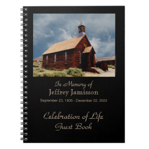 Celebration of Life Guest Book Old Historic Church