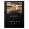 Celebration of Life Guest Book, Sunset Lake Spiral