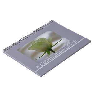 Celebration of Life guestbook Notebook
