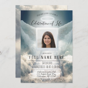 Celebration of Life - Heavenly Staircase Invitation