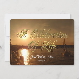 Celebration of life Invitation