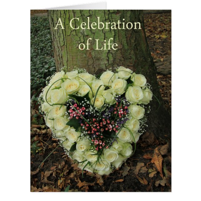 Celebration of Life Invitation (Front)