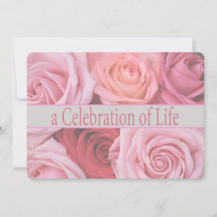 Celebration of Life Invitation