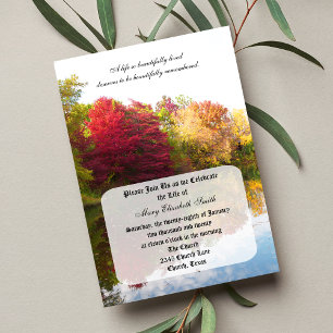 Celebration of Life Invitation