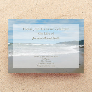 Celebration of Life Invitation