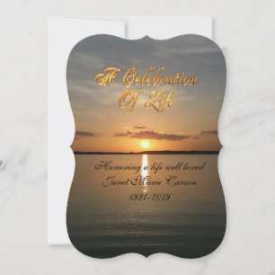 Celebration of life Invitation