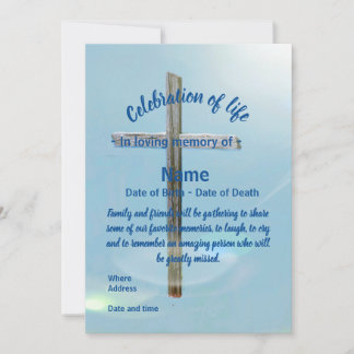 Celebration of Life Invitation