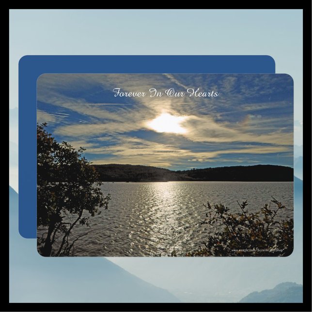 Celebration of Life Invitation Sunset at Lake Utah (Creator Uploaded)