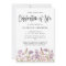 Celebration of Life Invitation Wildflower