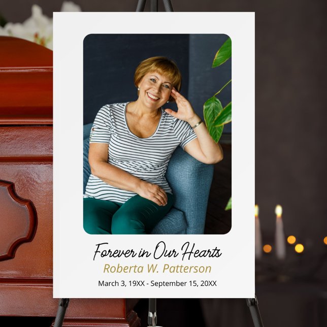 Celebration of Life Large Photo Download Funeral Poster (Creator Uploaded)