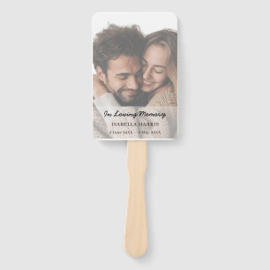 Celebration of Life Memorial Fan Design