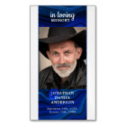 Celebration Of Life Memorial Funeral Bookmark