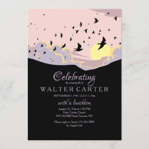 Celebration of Life Memorial Invitation