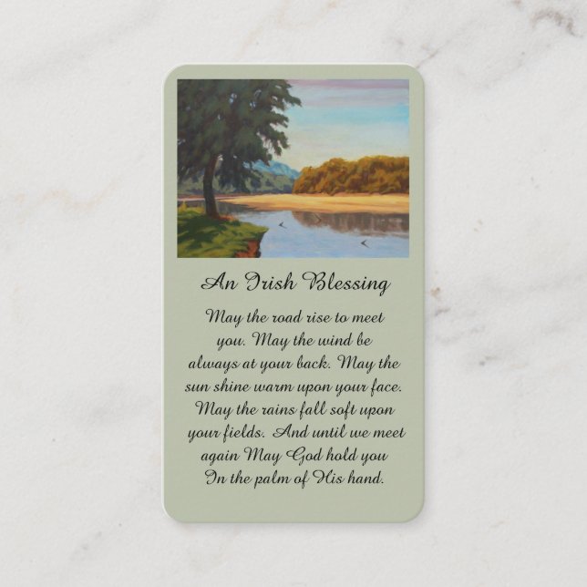 Celebration of Life Memorial Picture Card (Front)