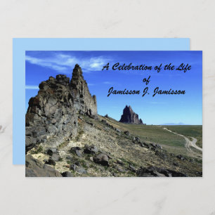 Celebration of Life, Memorial Service Shiprock  Invitation