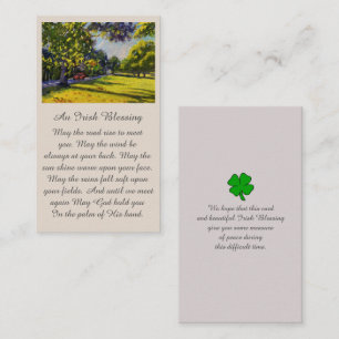 Celebration of Life Memorial Sympathy Card