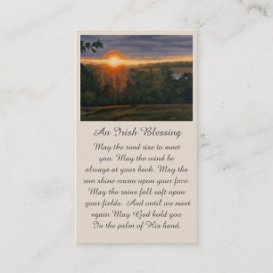 Celebration of Life Memorial Sympathy Sunset Card