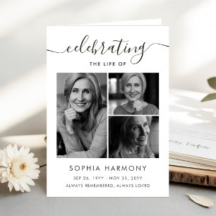 Celebration of Life Photo Collage Program