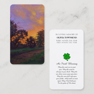 Celebration of Life Picture Memorial Card