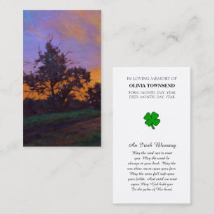 Celebration of Life Picture Memorial Card