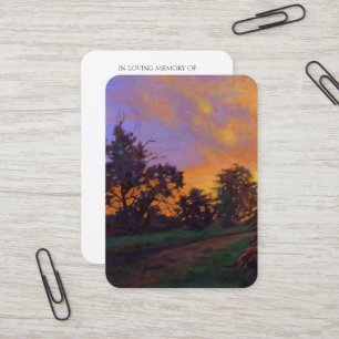 Celebration of Life Picture Memorial Card