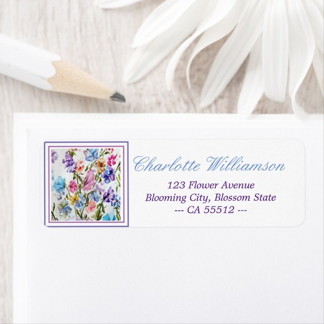 Celebration of Life Return Address Label (Insitu)