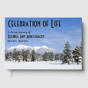 Celebration Of Life San Francisco Peaks Memorial G Guest Book