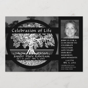 Celebration of Life - Tree of Life Invitation