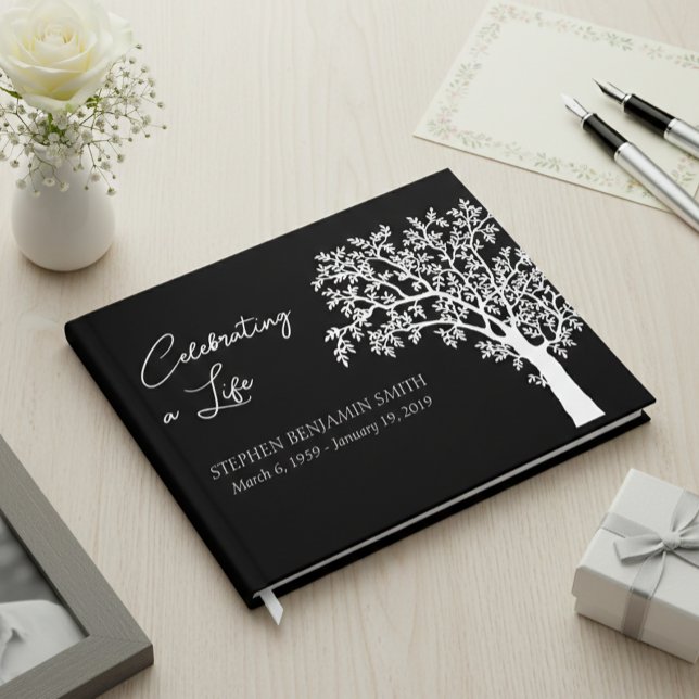 Celebration of Life White Tree   Guest Book (Creator Uploaded)