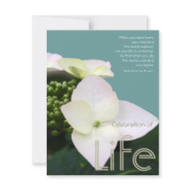 Celebration of life with Inspirational Quote 1
