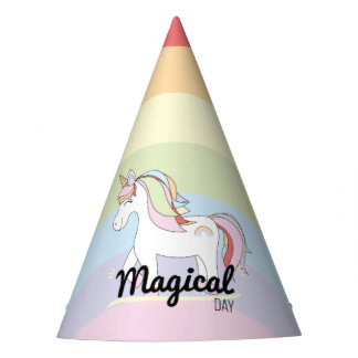 Celebration of Unicornio Party Hat