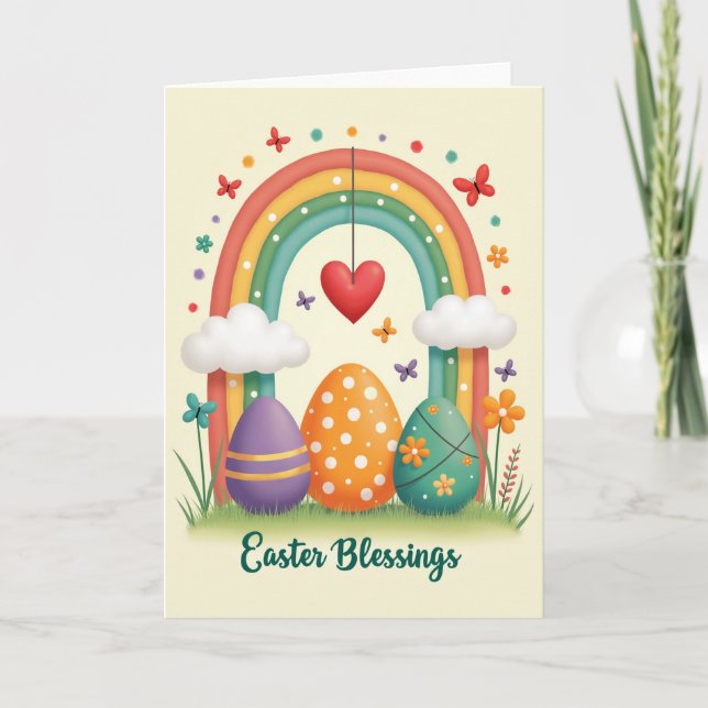 Celebration Ovals Scene Card (Front)
