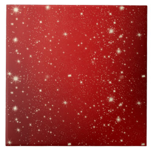 Celebration Red Ceramic Tile