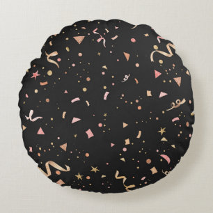 Celebration Ribbon Round Cushion