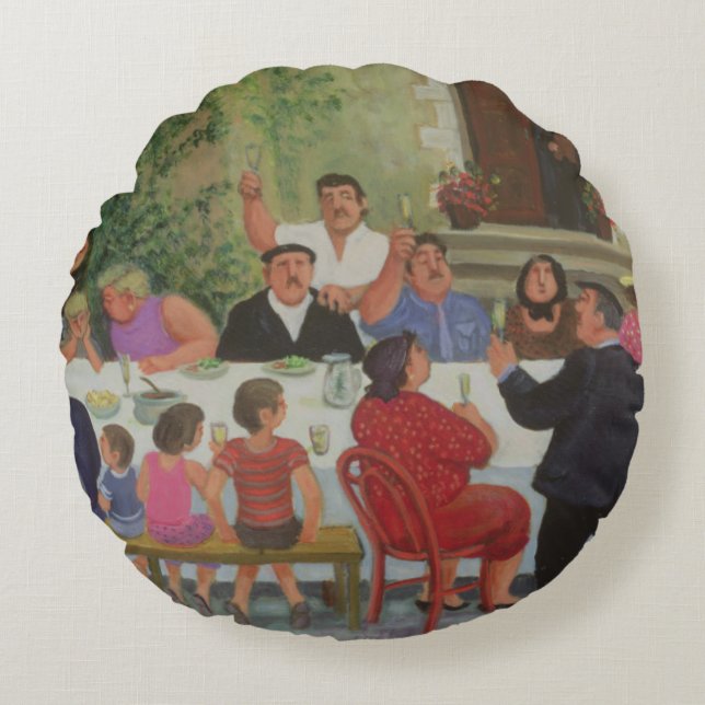 Celebration Round Cushion (Front)