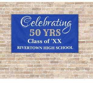 Celebration Time! CUSTOM Class Reunion banner