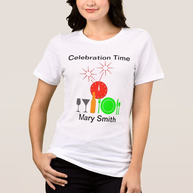 Celebration Tri-Blend Shirt (Front)