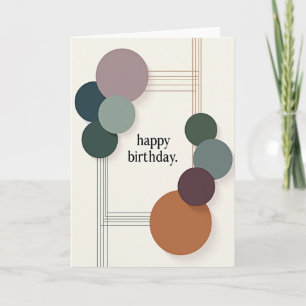Celebratory Circles Card