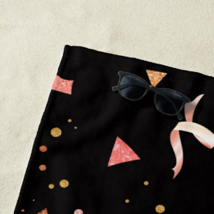 Celebratory Ornaments 2 Beach Towel