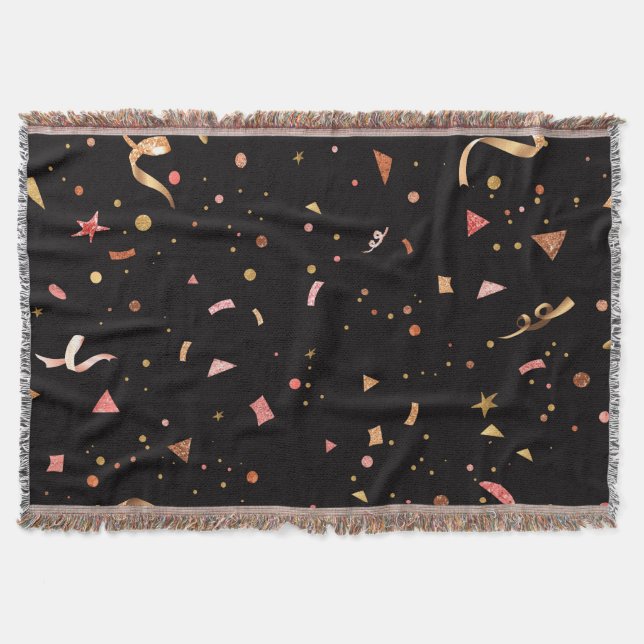 Celebratory Ornaments 2 Throw Blanket (Front)