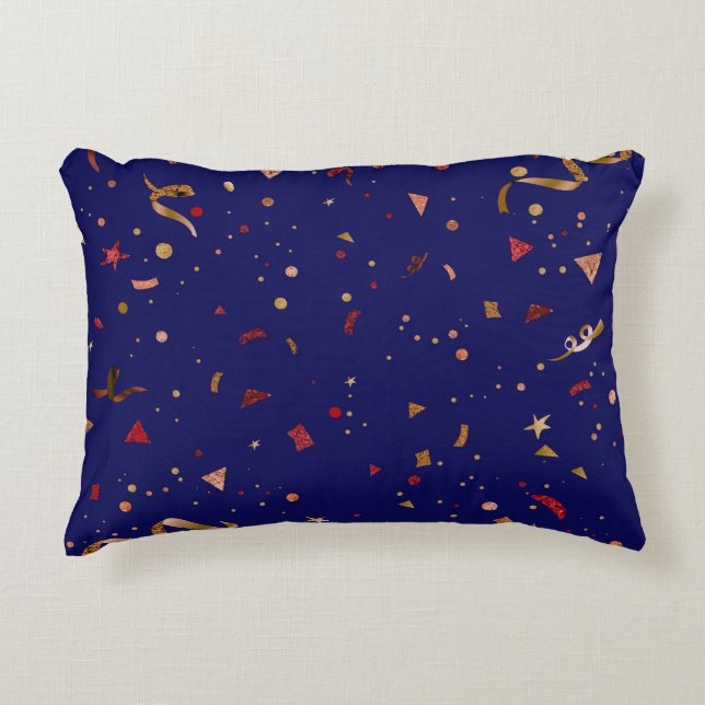 Celebratory Ornaments 7 Decorative Cushion (Front)