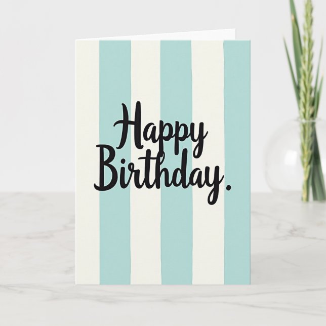 Celebratory Scripted Card (Front)