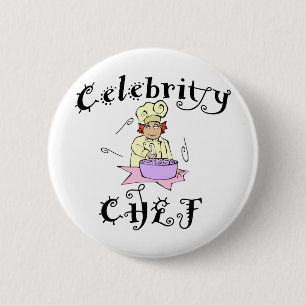 Celebrity Chef 6 Cm Round Badge