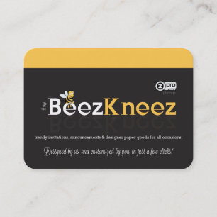 Celebrity Swag Bag Business Card