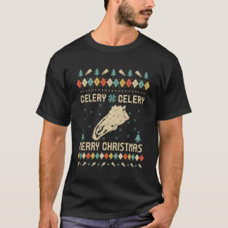 Celery Funny Ugly Sweater Vintage Retro For Christ
