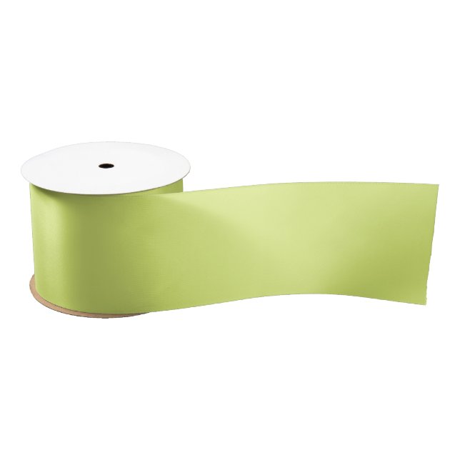 Celery Green Solid Colour Satin Ribbon (Spool)