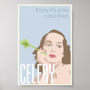 Celery Promotional Poster - 4x6