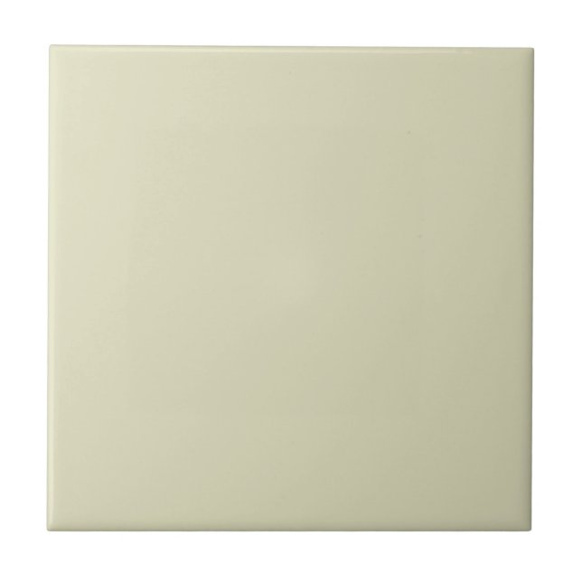 Celery Stalk Green Square Kitchen and Bathroom Ceramic Tile (Front)