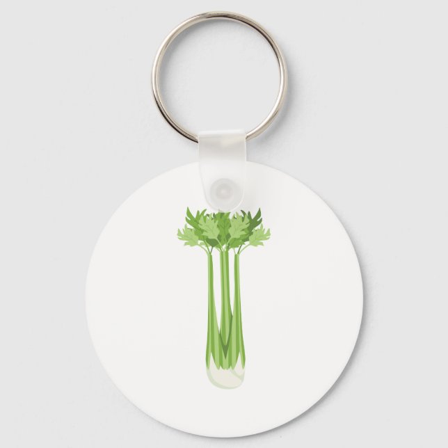 Celery Stalk Key Ring (Front)