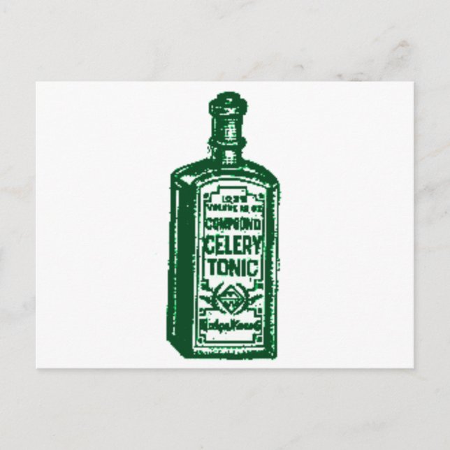 Celery Tonic Postcard (Front)